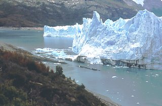 Czoło lodowca Perito Moreno