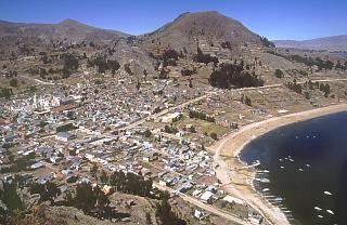 Copacabana nad jeziorem Titicaca