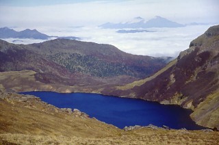 Jezioro w parku narodowym Villarica