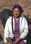 Młoda tybetanka z wioski Langtang (80 KB)