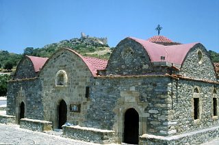 Stary kościół w Asklipio