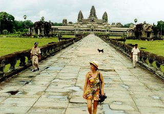 Fasada świątyni Angkor Wat