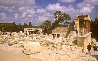 Pałac z epoki minojskiej w Knossos