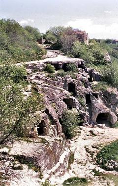 Jaskinie mieszkalne w Czufut-Kale