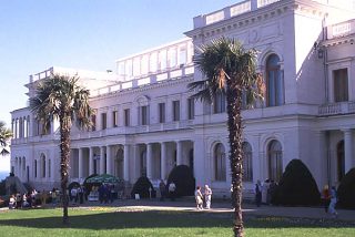 Pałac w Liwadii - tu odbyła się konferencja jałtańska