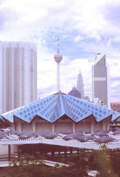Panorama centrum Kuala Lumpur