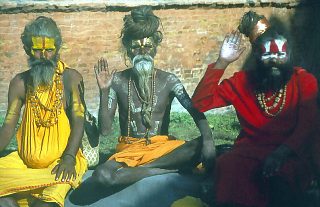 Trzech świętych mężów w Pashupatinath