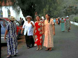 Mieszkańcy wysp Polinezji