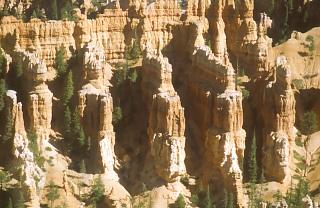 Formacje skalne w parku narodowym Bryce Canyon