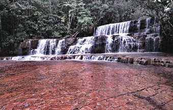 Jaspisowy wodospad na Gran Sabana